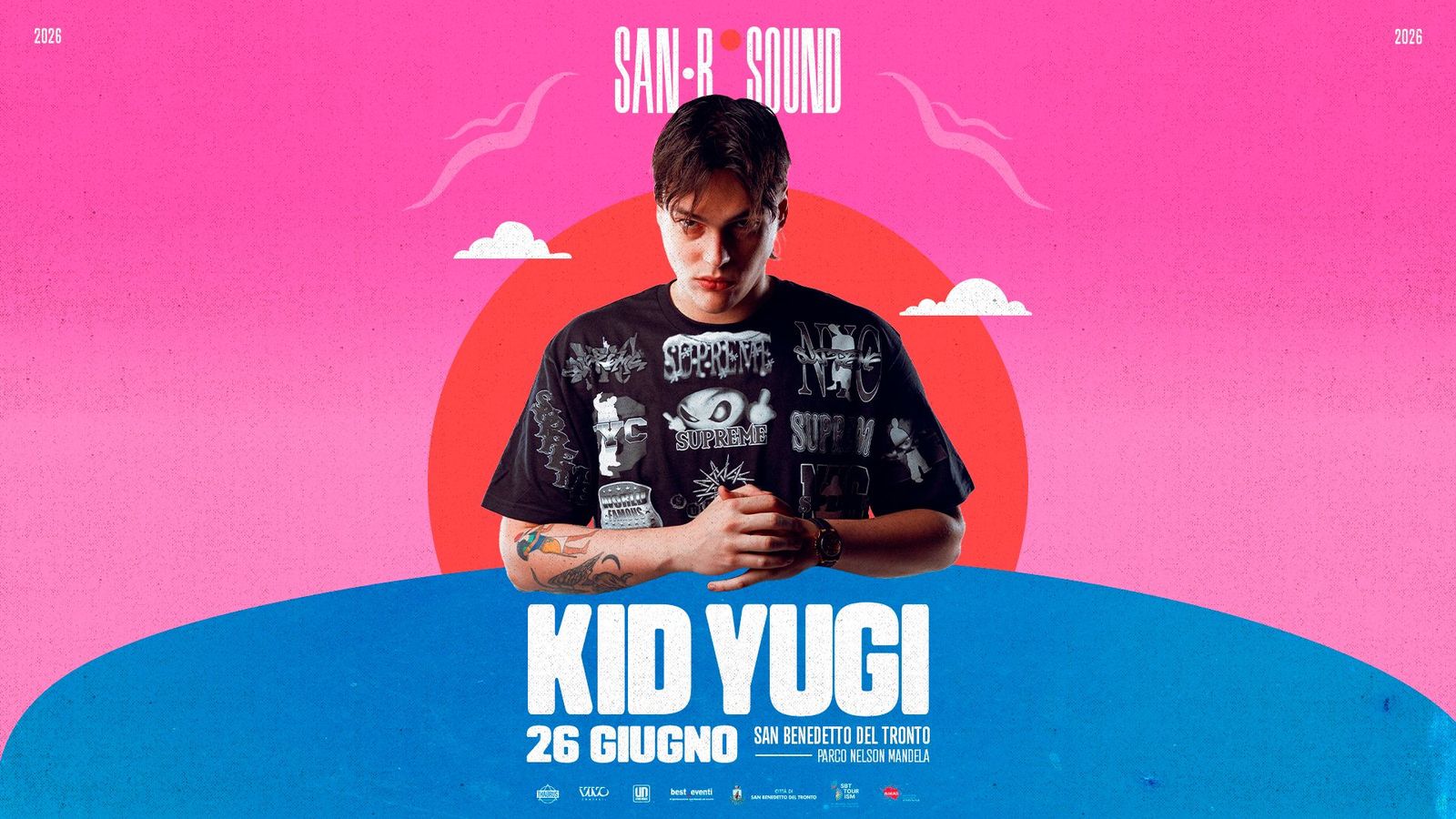Kid Yugi Live a San Benedetto del Tronto: Il "Summer Tour 2026" infiamma il San.B Sound
